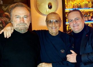 LEGENDARY CO-CHAIRS FRANCO NERO AND TONY RENIS ANNOUNCING THE 2Oth ANNUAL L.A, ITALIA FESTIVAL IN ROME on Feb. 7